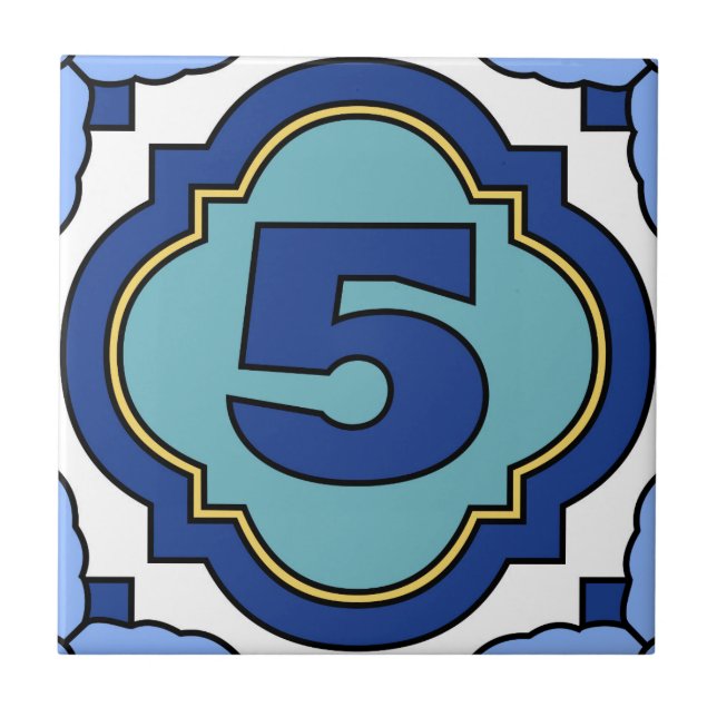 Den Catalina ön numrerar adressen belägger med Kakelplatta (Framsidan)