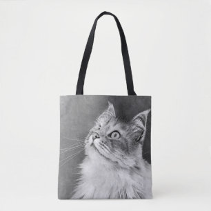 Den Caturday totot hänger lös Tygkasse