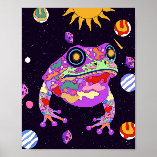 Den Celestiala Grodan Poster