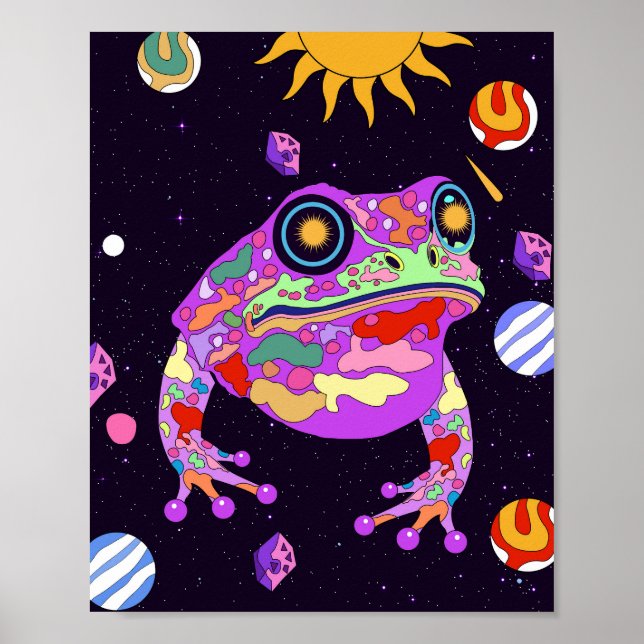 Den Celestiala Grodan Poster (Framsidan)