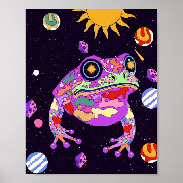 Den Celestiala Grodan Poster (Framsidan)