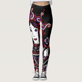 Den Celtic drottningen av hjärtadelen mig Leggings