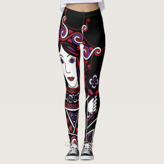 Den Celtic drottningen av hjärtadelen mig Leggings
