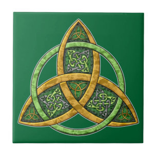 Den Celtic Trinityfnurran belägger med tegel Kakelplatta