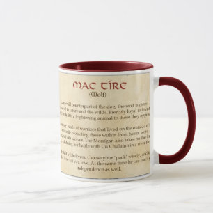 Den Celtic vargen Mugg