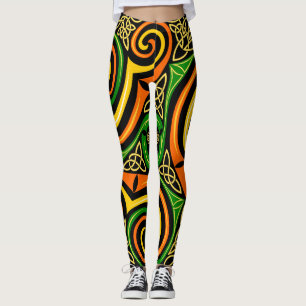 Den Celtic wowen dela upp i faktorer! Leggings