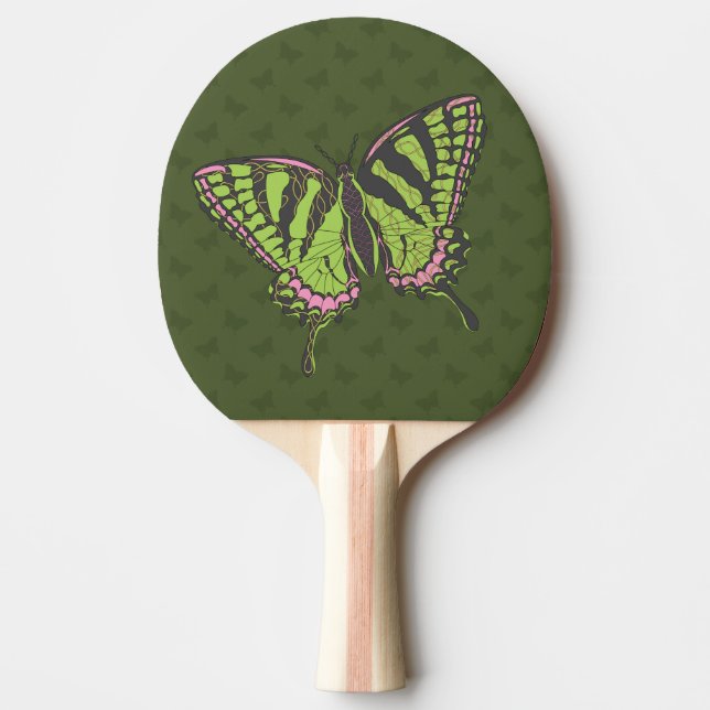 Den CelticSwallowtail pingen Pong paddlar Pingisracket (Framsidan)
