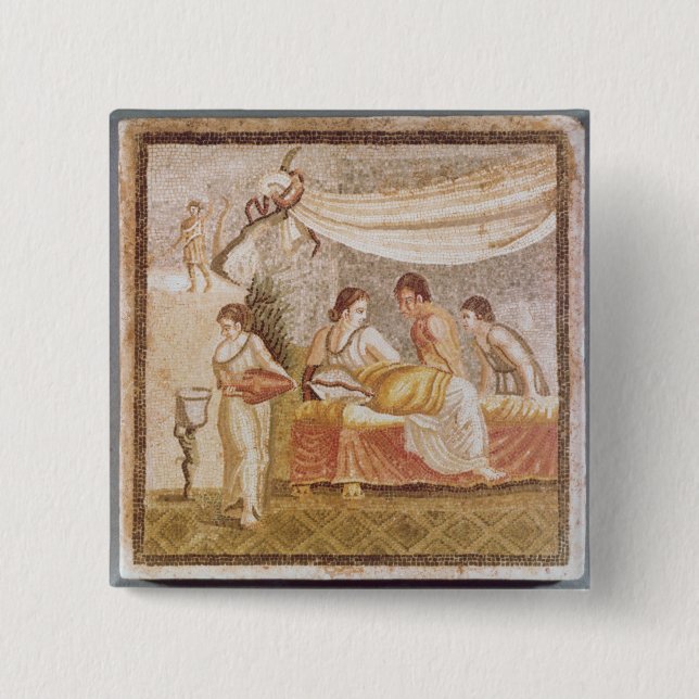 Den Centocelle mosaiken Knapp (Framsida)