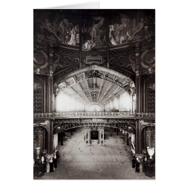 Den centrala domen hälsningskort (Framsidan)