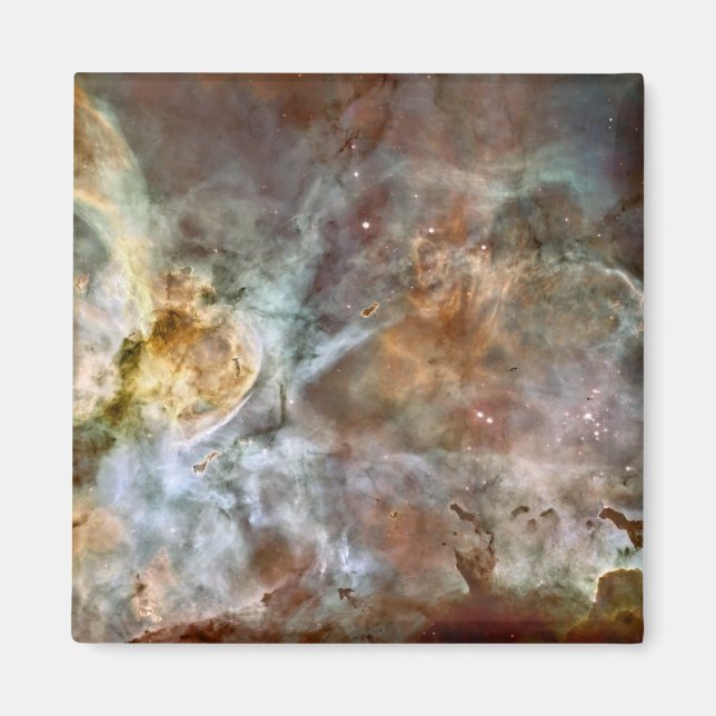 Den centrala regionen Carina Nebula Magnet (Framsidan)