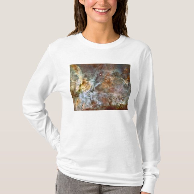Den centrala regionen Carina Nebula T-shirt (Framsida)