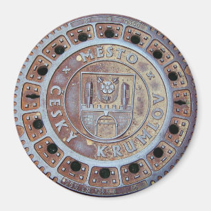 Den Cesky Krumlov avkloppet täcker Magnet