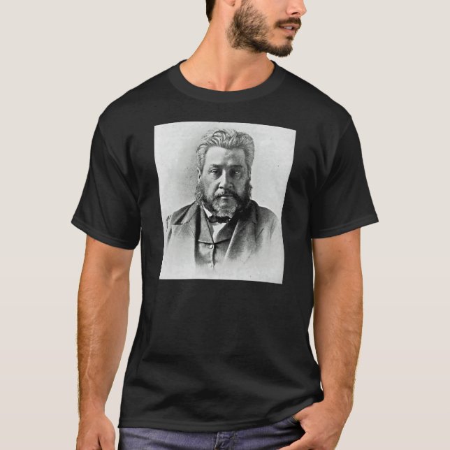 Den ~-Charles Spurgeon för Prince Av Preachers T-shirt (Framsida)