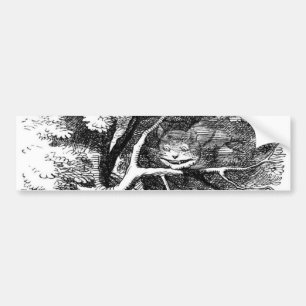 Den cheshire katten bildekal
