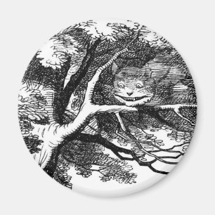 Den cheshire katten magnet