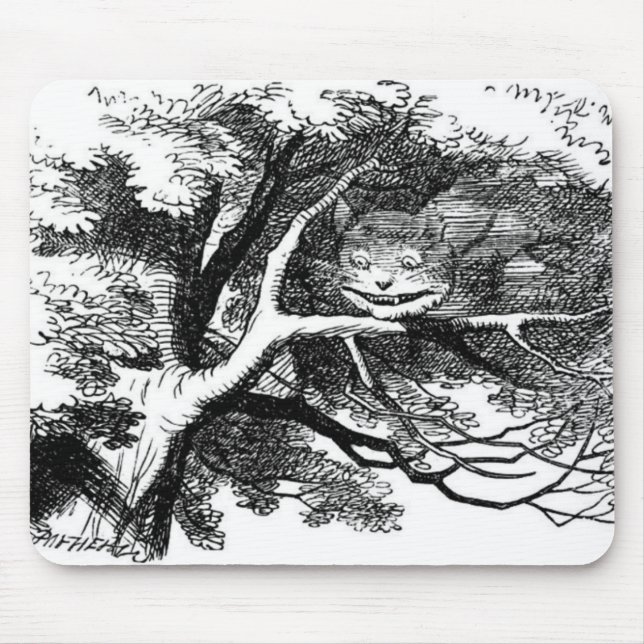 Den cheshire katten musmatta (Framsidan)