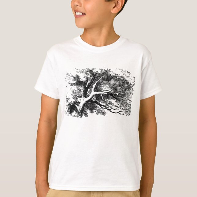 Den cheshire katten tee (Framsida)