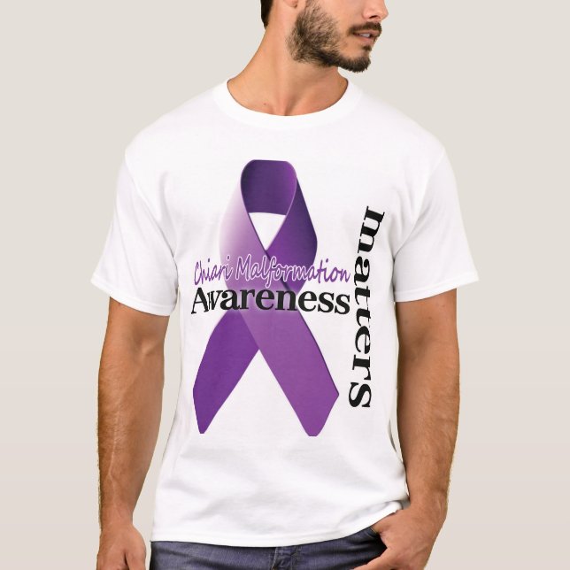 Den Chiari Malformationmedvetenheten betyder Tee Shirt (Framsida)