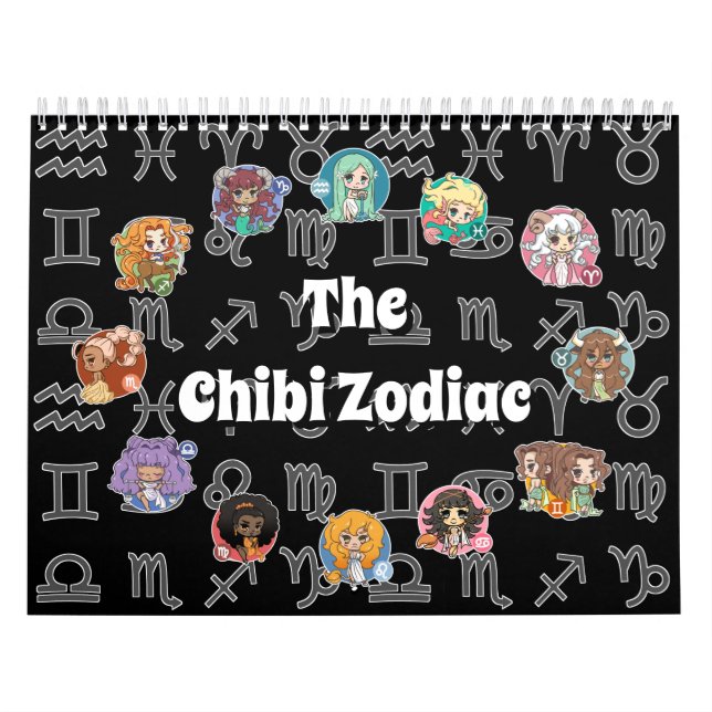 Den Chibi zodiacen Kalender (Omslag)