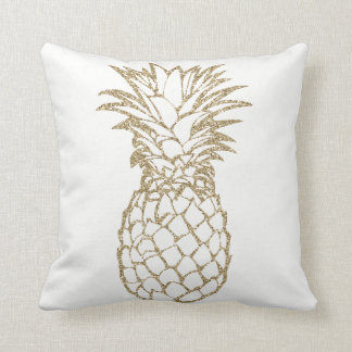 Den chic dekorativ kudde för Fauxglitterananas