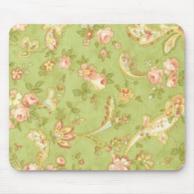 Den chic Paisley tygmusen vadderar Musmatta (Framsidan)