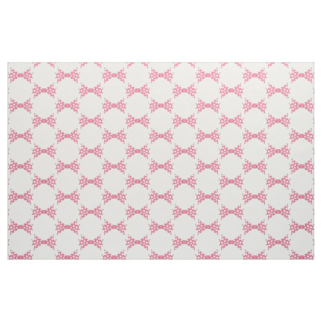DEN CHIC ROSA POLKAEN FÖR ANPASSNINGSBAR FABRIC_ TYG (Fat Quarter)