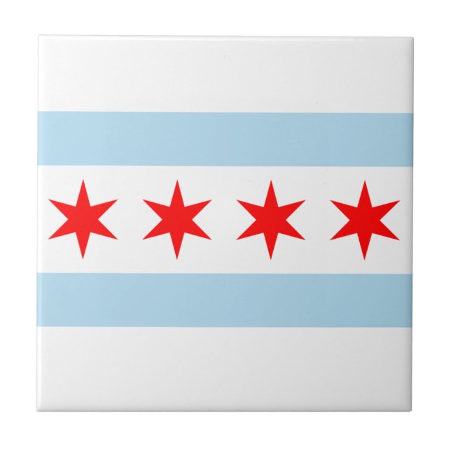 Den Chicago flagga belägger med tegel kustfartyget Kakelplatta (Framsidan)