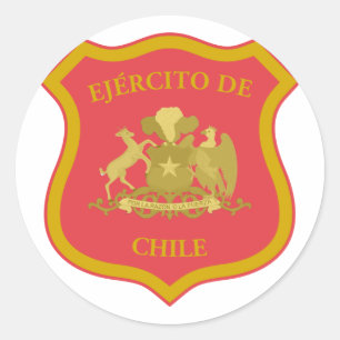den chilenska armén, Chile Runt Klistermärke
