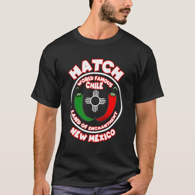 Den chilenska Berömden i Hatch-New mexico T Shirt (Framsida)