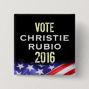 Den Christie Rubio 2016 kampanjen knäppas Knapp