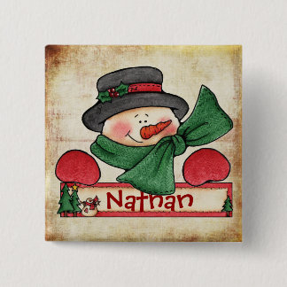 Den Chrtimstas strumpaetiketten knäppas Knapp