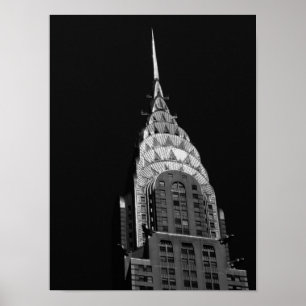 Den Chrysler byggnaden - New York City Poster