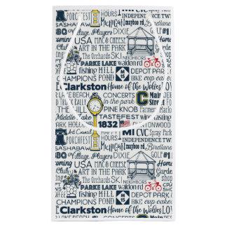 Den Clarkston Michigan gåvan hänger lös