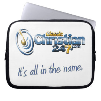 den ClassicChristian247.com bärbar dator hänger Laptop Sleeve