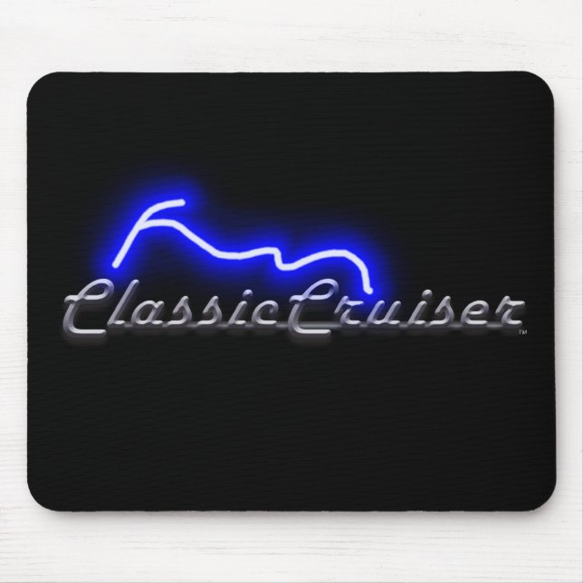 den ClassicCruiser.com logotypmusen vadderar Musmatta (Framsidan)