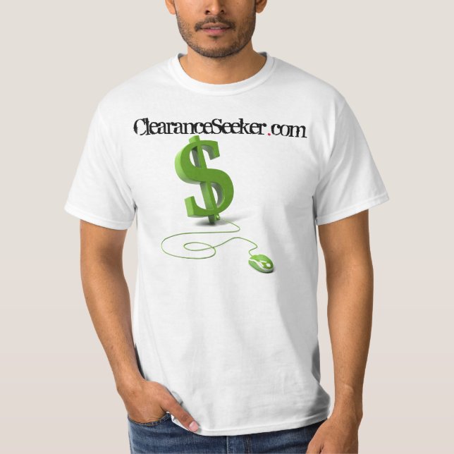 Den ClearanceSeeker T-tröja beklär trycket Tee (Framsida)