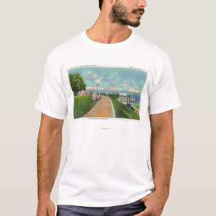 Den Coles backen beskådar av promenaden Tee Shirt