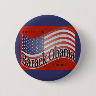 Den Collectible Obama invigningen klämmer fast Knapp