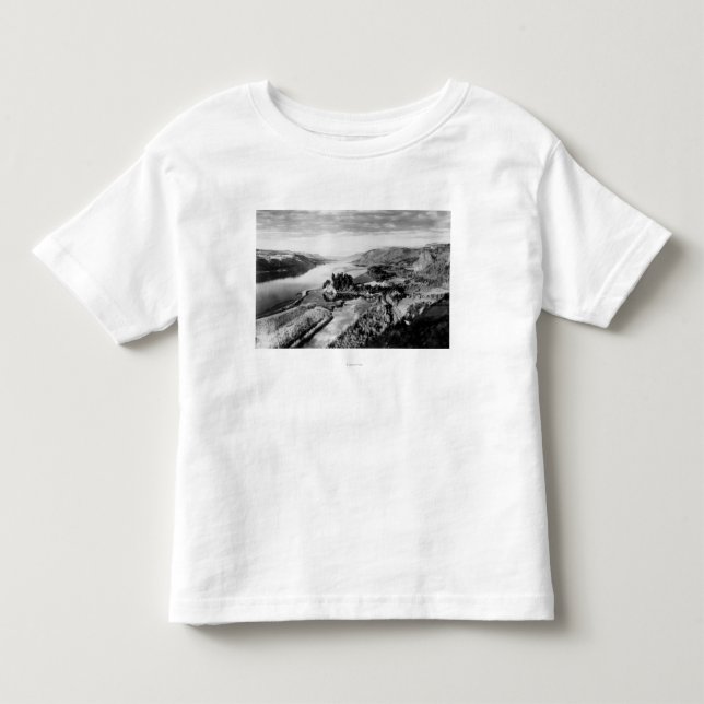 Den Columbia klyftan beskådar fotograferar Tee (Framsida)