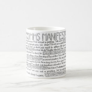 Den Comms Manifestomuggen Kaffemugg