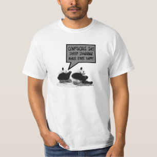 Den Confucius något att säga värderar Tee Shirt