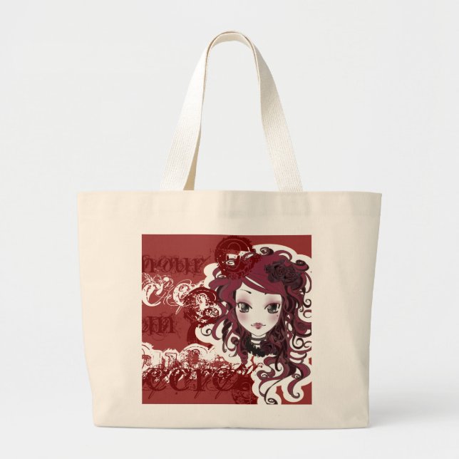 Den Coraline barocken hänger lös Jumbo Tygkasse (Framsidan)