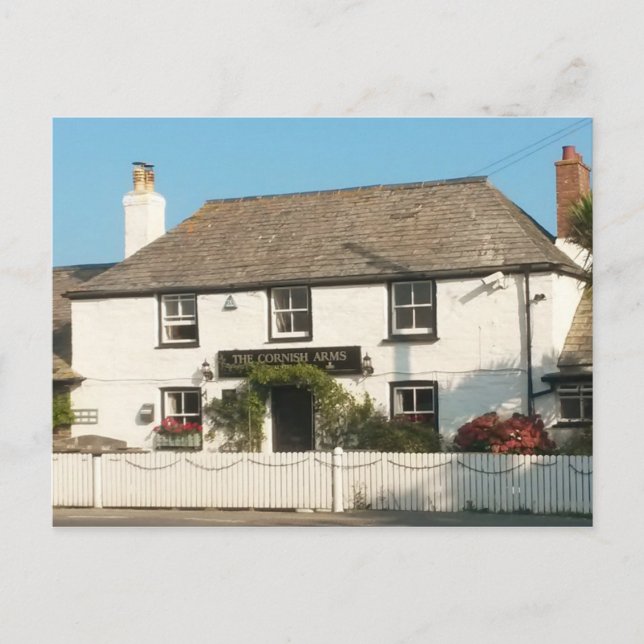 Den Cornish ärmarSt.en Merryn Cornwall England Helg Vykort (Framsida)