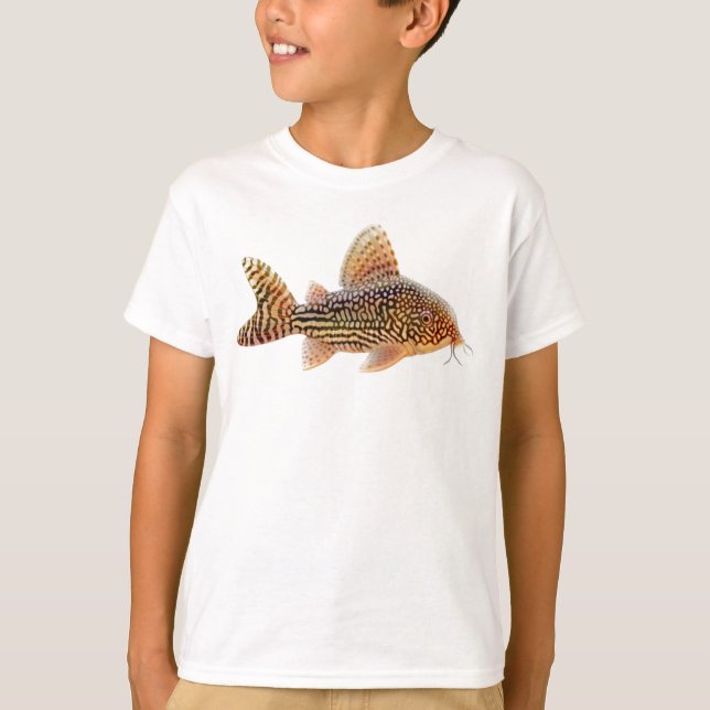 Den Corydoras havskatten lurar T-tröja Tee Shirt (Framsida)