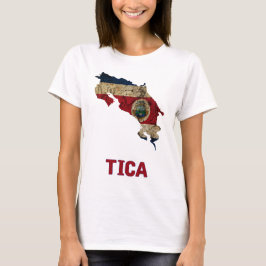Den Costa Rica "Tica" skjortan T Shirt