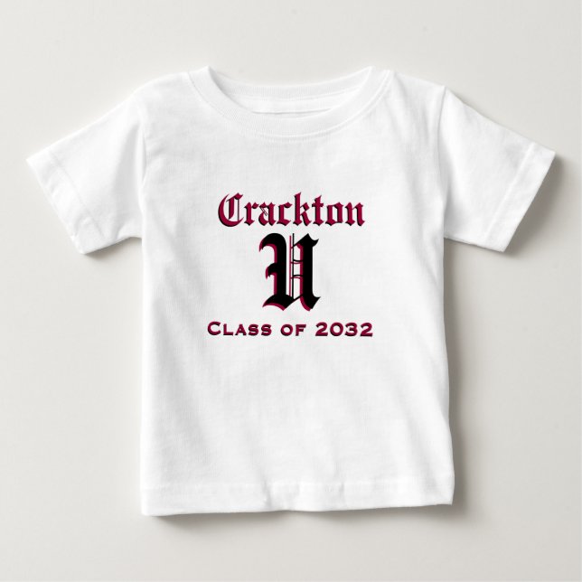 Den Crackton U för barn - klassificera av 2032 Tröja (Framsida)