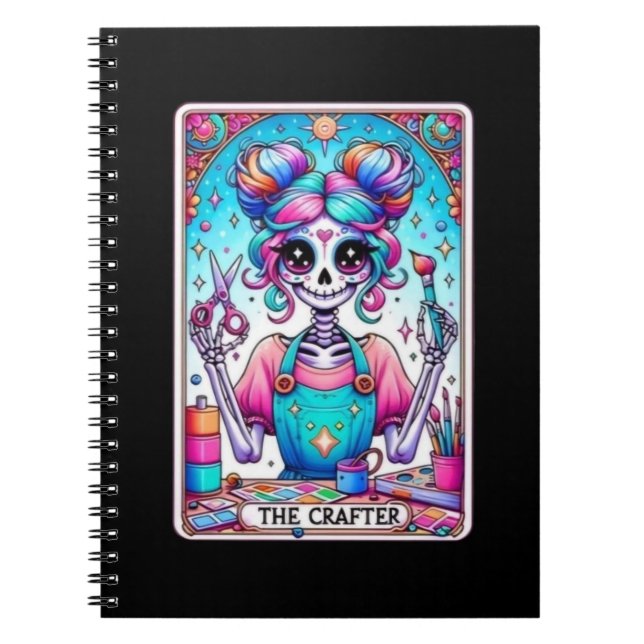 Den Crafter Tarot Card-samlingen för bärbara dator Anteckningsbok (Framsidan)