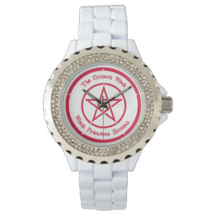 Den Crimson häxaklockan Armbandsur