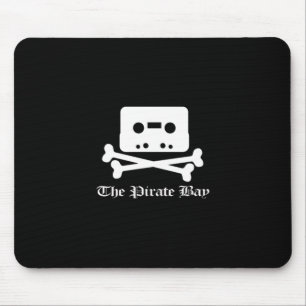 Den Crossbone för piratfjärdvit logotypen Musmatta