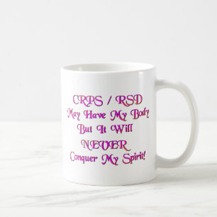 Den CRPS-/RSD-maj har mitt att förkroppsliga Kaffemugg